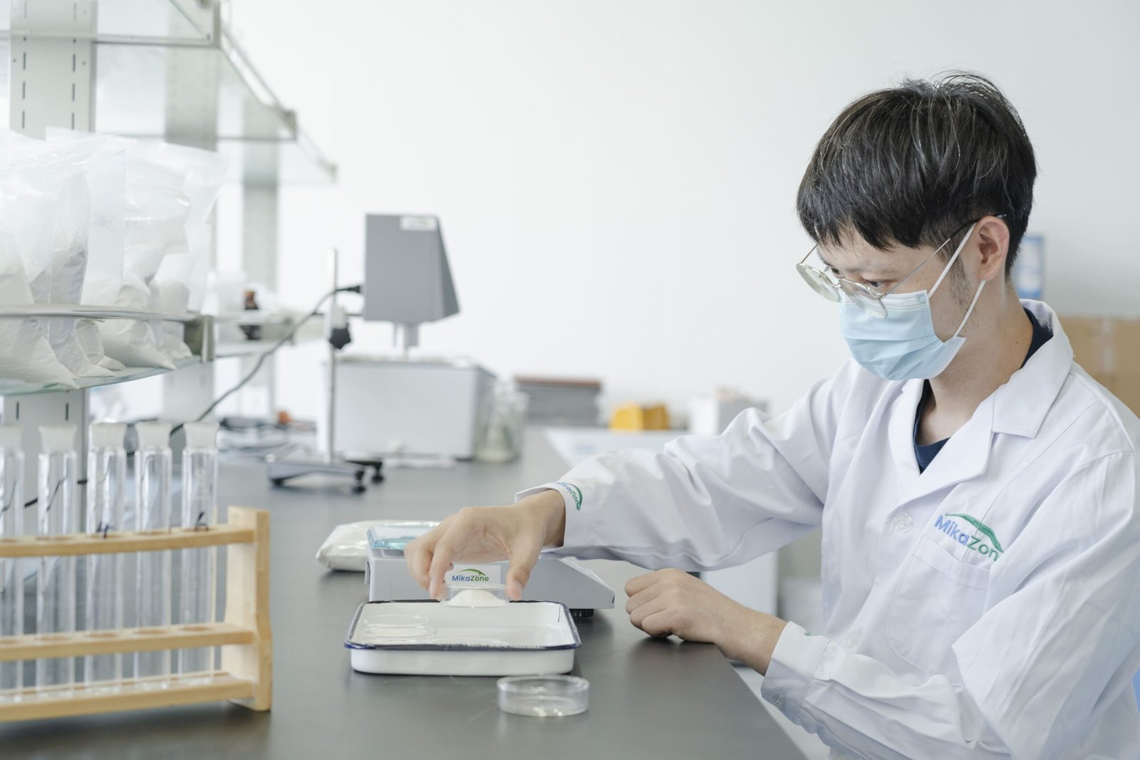 Modern chemical manufacturing facility