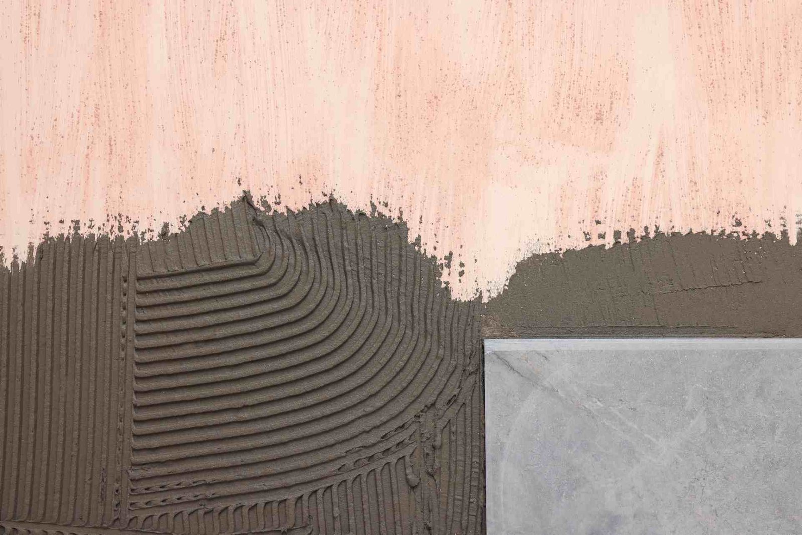 Water beading on a treated hydrophobic surface