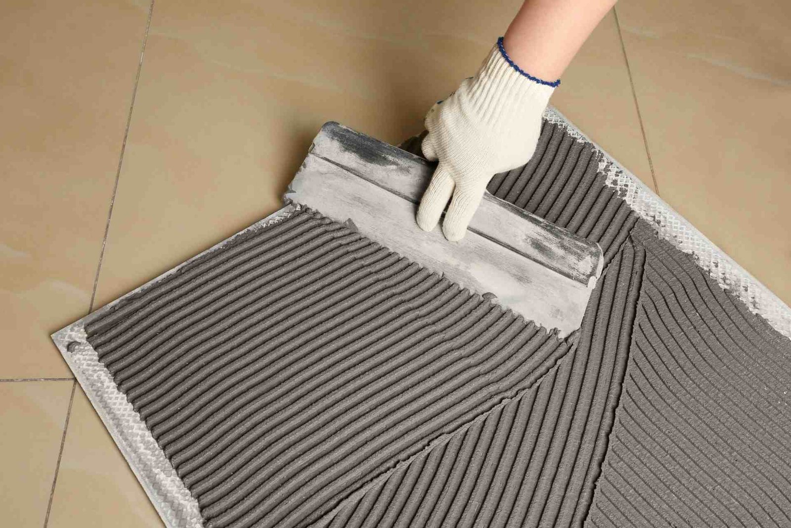 Tile installation